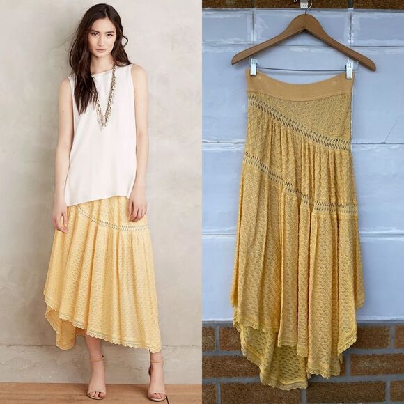 COPY - Cecilia Prado Anthro 
 Halona Midi Skirt large - Picture 1 of 17